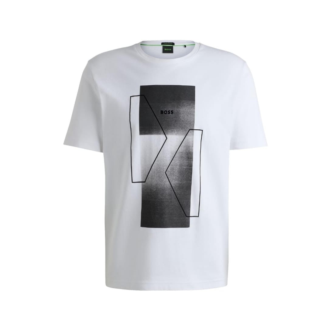 Boss Tee 9 Mens T Shirt White 50525219 100