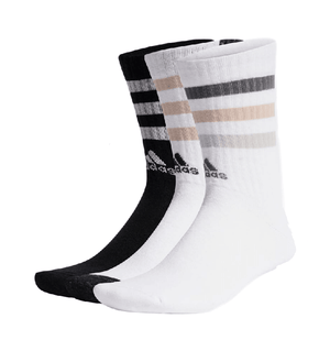 Mersey Sports - adidas Accessories Socks 3S Crw Bold 3P Black IC1279
