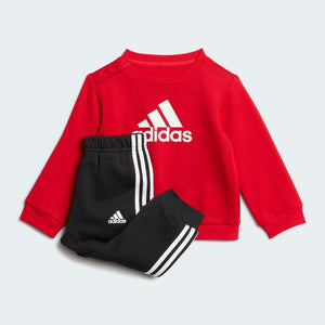 Mersey Sports - adidas Boys Jog Suit Infants BOS Logo Red/White IC6592