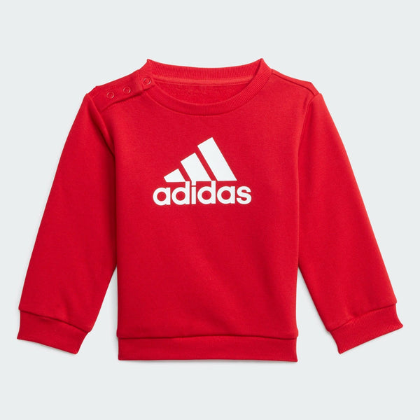 Mersey Sports - adidas Boys Jog Suit Infants BOS Logo Red/White IC6592