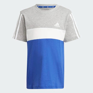 Mersey Sports - adidas Boys T-Shirt LK 3S Tiberio Blue/Grey IJ8724