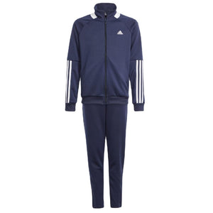 Mersey Sports - adidas Boys Tracksuit J Sere TS Navy/White IN0654