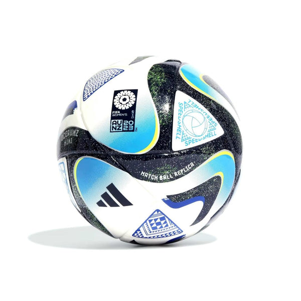 Mersey Sports - adidas Football Ball Oceaunz Mini Ball White/Blue HT9012