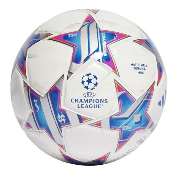 Mersey Sports - adidas Football Ball UCL Mini Match Ball White/Blue IA0944