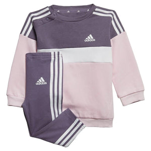 Mersey Sports - adidas Girls Jog Suit Infants IG 3S Purple/White IJ6325
