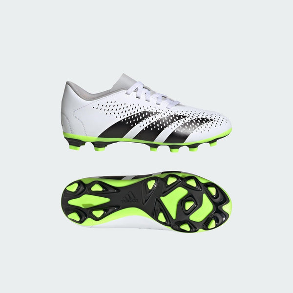 Mersey Sports - adidas Kids Football Boots Predator FxG J White/Black Accuracy.4 IE9434