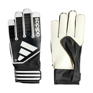Mersey Sports - adidas Kids Goalie Gloves Tiro Club Jr Black/White HN5608