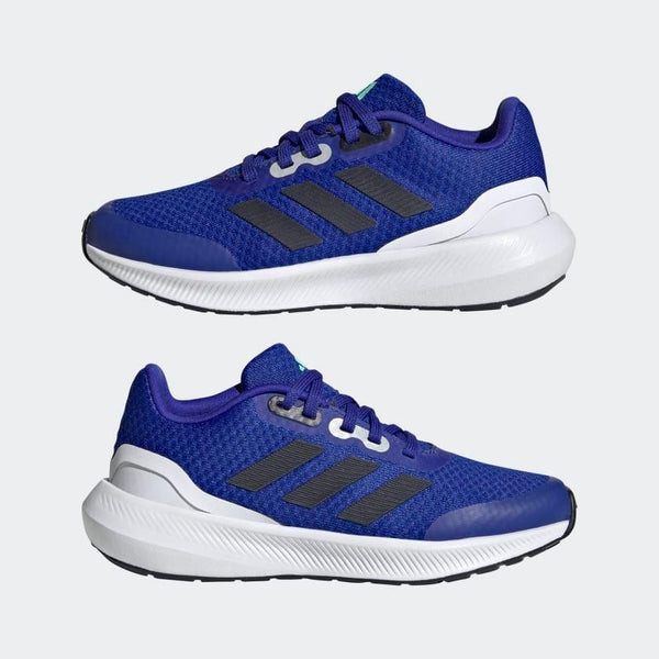 Mersey Sports - adidas Kids Trainers Runfalcon 3.0 K Blue/White HP5840