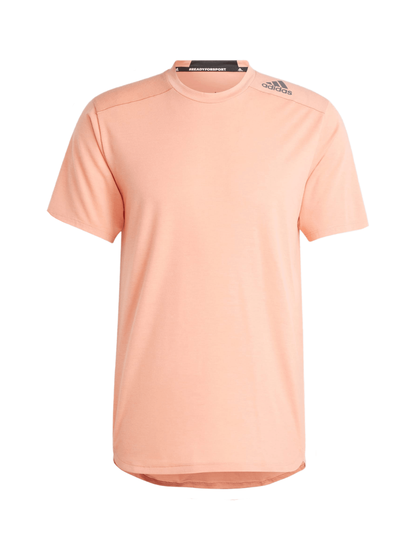 adidas Mens T Shirt M D4T Tee Peach IL1443 Mersey Sports