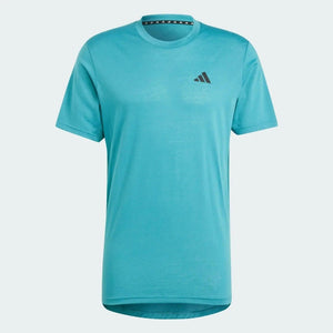 Mersey Sports - adidas Mens T-Shirt TR-ES Fr Tee Sea Blue IM4289