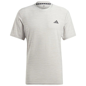 Mersey Sports - adidas Mens T-Shirt TR-ES Stretch Tee Grey/Black IC7416