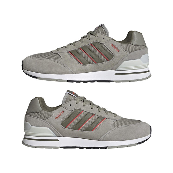 Mersey Sports - adidas Mens Trainers Run 80s Grey/Red HP6114