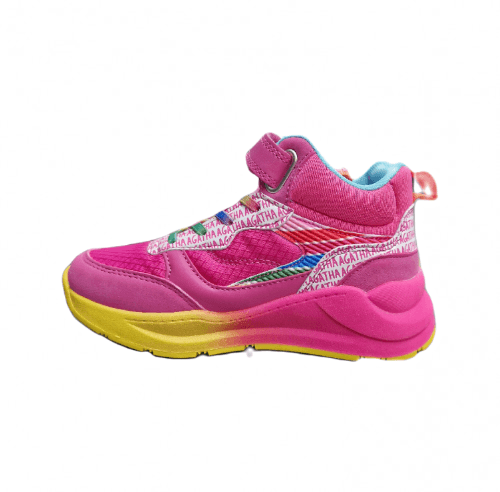 Mersey Sports - Agatha Ruiz De La Prada Girls Trainers Pink Fuscia 231950-B
