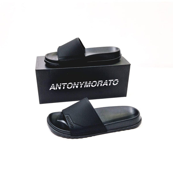 Mersey Sports - Antony Morato Mens Sandals Sliders Black MMFF00022-AF020001 9000