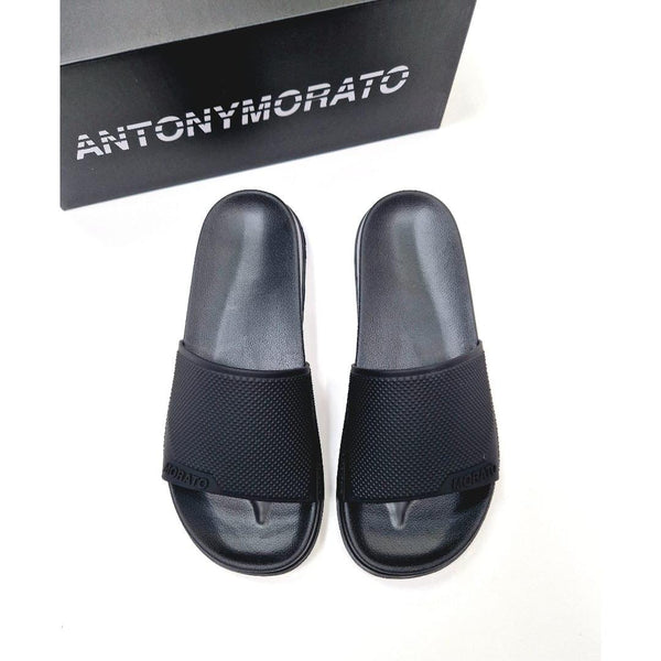 Mersey Sports - Antony Morato Mens Sandals Sliders Black MMFF00022-AF020001 9000