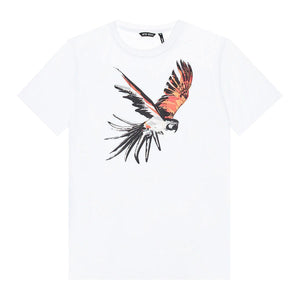 Mersey Sports - Antony Morato Mens T-Shirt Osaka Parrot White/Red MMKS02395-FA100144 1000