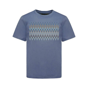 Mersey Sports - Bandidos Boys T-Shirt Mosaic Blue KLT-MOSBLUNVY