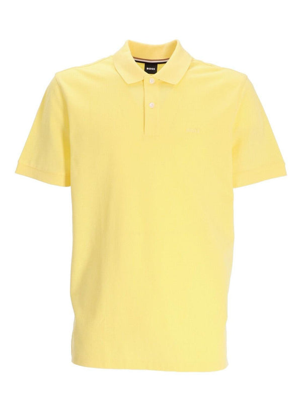 Mersey Sports - Boss Mens Polo Shirt Pallas Yellow 50468301 738