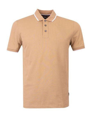 Mersey Sports - Boss Mens Polo Shirt Parlay 190 Sand 50507669 261