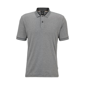 Mersey Sports - Boss Mens Polo Shirt Parlay 200 Grey 50499414 030