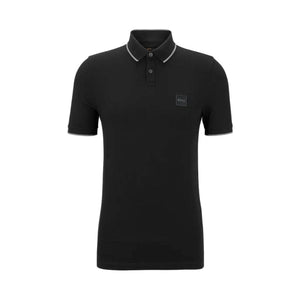 Mersey Sports - Boss Mens Polo Shirt Passertip Black 50472665 001