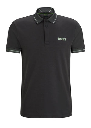 Mersey Sports - Boss Mens Polo Shirt Paule 1 Dark Grey 50521892 016