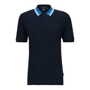 Mersey Sports - Boss Mens Polo Shirt Phillipson 118 Navy/Blue 50495709 404