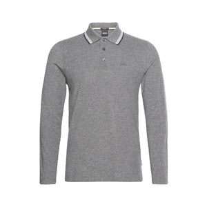 Mersey Sports - Boss Mens Polo Shirt Pittman 183 Black/Grey 50500462 001
