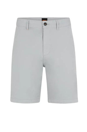 Mersey Sports - Boss Mens Shorts Chino Slim Shorts Light Grey 50513026 050