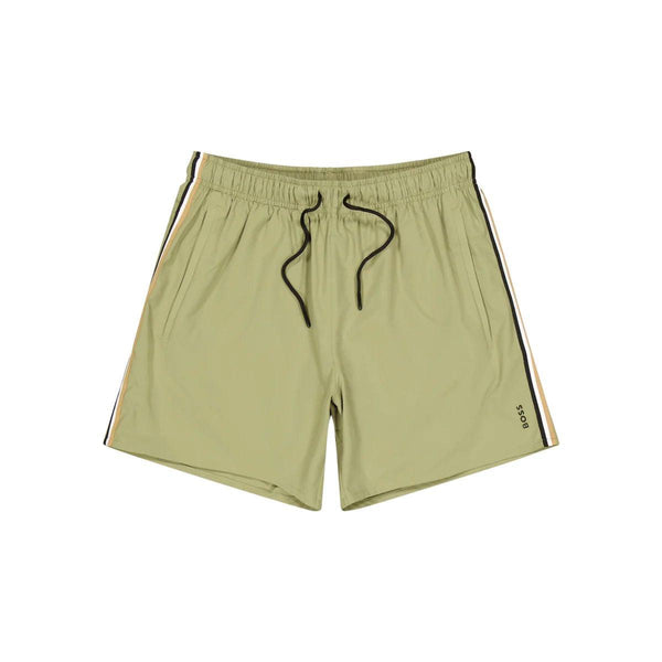 Mersey Sports - Boss Mens Shorts Iconic Khaki Green 50491594 250