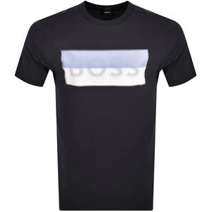 Mersey Sports - Boss Mens T-Shirt Tee 9 Navy 50512998 402