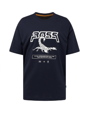 Mersey Sports - Boss Mens T-Shirt TeScorpion Tee Navy 50510648 404