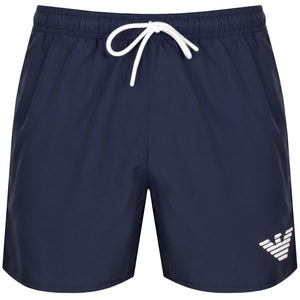 Mersey Sports - Emporio Armani Mens Shorts Side Logo Navy 211752 3R438 48336