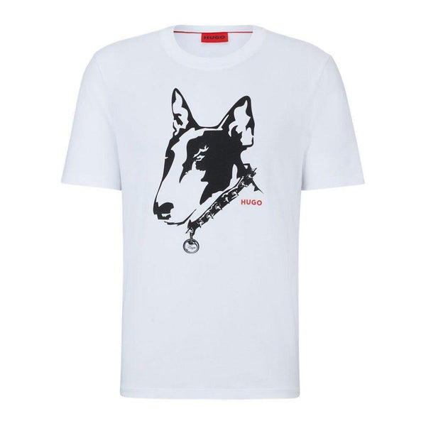 Mersey Sports - Hugo Mens T-Shirt Dammock White 50504916 100