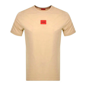 Mersey Sports - Hugo Mens T-Shirt Diragolino212 Sand 50447978 267