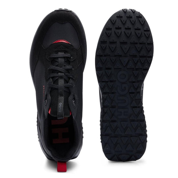 Mersey Sports - Hugo Mens Trainer Shoes Kane Runner Ny Black 50498687 001