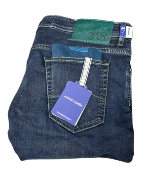Mersey Sports - Jacob Cohen Mens Jeans Bard Slim Fit Dark Blue U Q E04 35 S 3624 551D