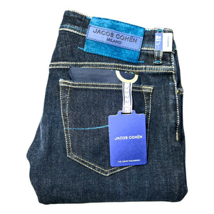 Mersey Sports - Jacob Cohen Mens Jeans Bard Slim Fit Dark Denim U Q E04 34 P 2991 629D