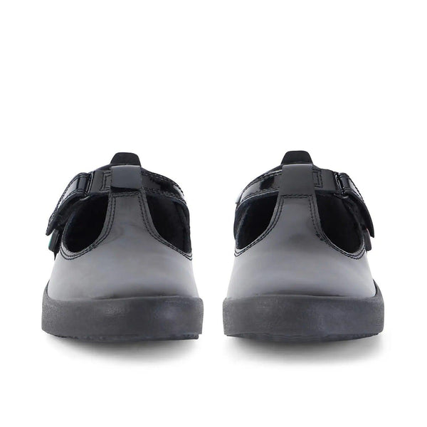 Mersey Sports - Kickers Girls Shoes Kids Kariko Velcro Black 1-14813
