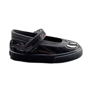 Mersey Sports - Kickers Girls Shoes Tovni MJ Patent Leather Black 1-14781