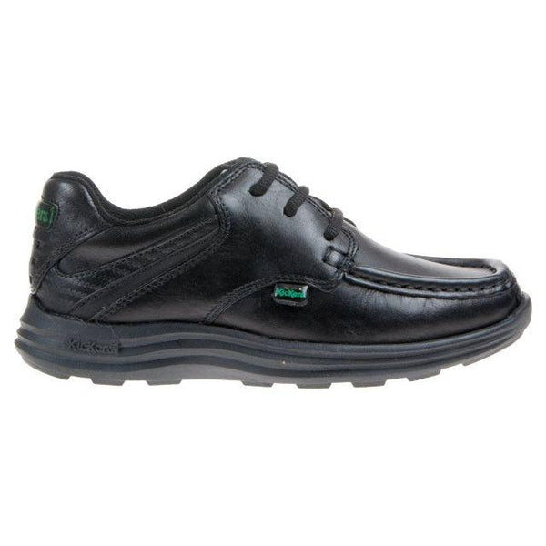 Mersey Sports - Kickers Juniors Shoes Reasan Lace Black 1-12819