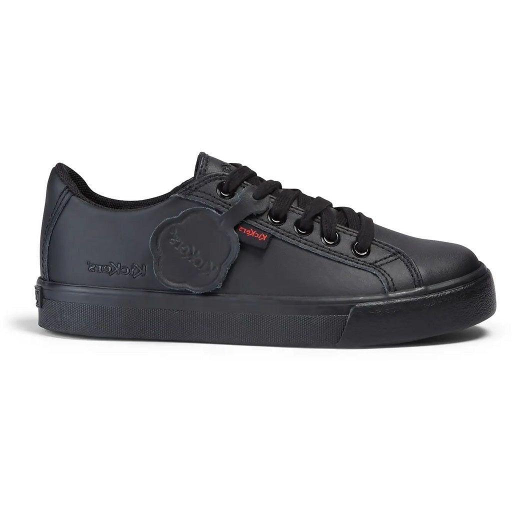 Kickers Kids Shoes Tovni Lacer Black 1 14729 Mersey Sports