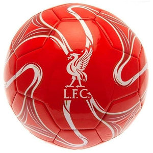 Mersey Sports - LFC Football Ball Liverpool FC Liver Red/White LI08359