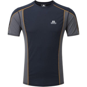 Mersey Sports - Mountain Equipment Mens T-Shirt Ignis Blue/Orange ME-006685 ME-01328