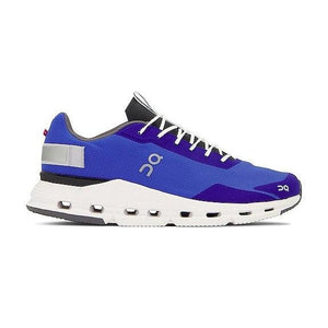 Mersey Sports - On Running Mens Trainers Cloudnova Form Blue/White 26.98182