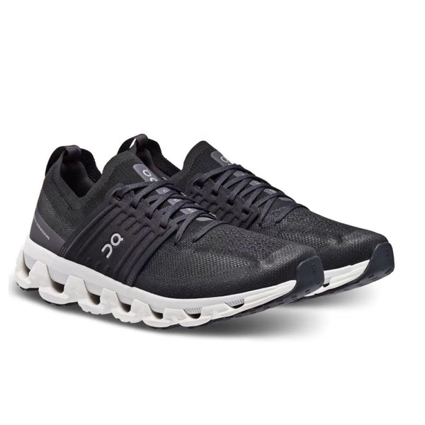 Mersey Sports - On Running Mens Trainers Cloudswift 3 Black/White 3MD10560485