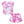 Mersey Sports - Tuc Tuc Girls 2Pc Set Flamingo Mood TD Pink/White 11367881 11367875