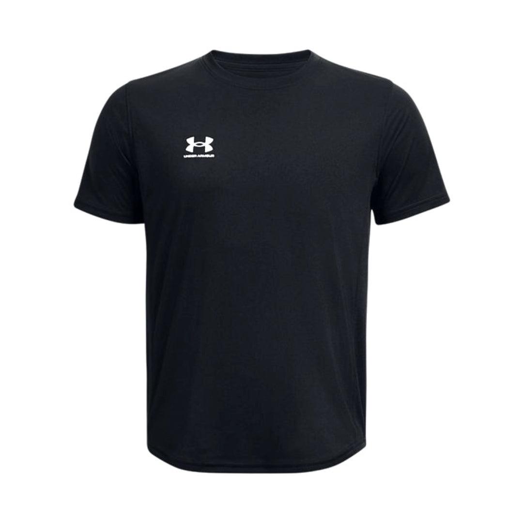 Under Armour Boys T Shirt Challenger T Black 1379704 001 Mersey Sports