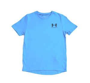 Mersey Sports - Under Armour Boys T-Shirt Sportstyle Blue 1363280 466