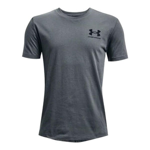 Mersey Sports - Under Armour Boys T-Shirt Sportstyle Grey 1363280 012